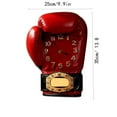 thumbnail image 3 of Guantes de boxeo, reloj, cinturón con nombre, impresión plana acrílica 2D, decoración, temática deportiva, decoración plana, 3 of 7