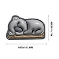 thumbnail image 2 of UNLLLL Super Absorbent Bath Mat Cute Bathroom Entrance Slip Mats Household Bathroom Absorbent Floor Mats Toilet Quick-drying Cushions Bathroom 40 X 60cm, for Adults, Children and Pets, 2 of 4