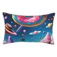 thumbnail image 1 of Balery Colorful Donut Funda de Cojín Estampada, Regalos para Mujeres, Regalos de Amor para Ella, Regalos para Novia o Esposa, Funda de Almohada-16"x24", 1 of 6