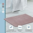 thumbnail image 2 of Vellux Bliss Memory Foam Bath Rug, 20" x 30", Berry, 2 of 8
