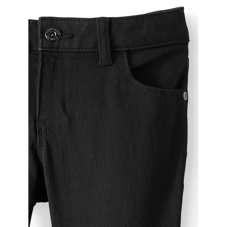Walmart faded top glory black jeggings