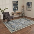 thumbnail image 3 of KUETH 2.5X6 Runner Rug Machine Washable, Kitchen Runner Rug for Floor and Hallway, Non Slip Throw Area Rug with Rubber Backing for Living Room、 Entryway、Bedroom and Dining Room, 3 of 6