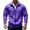 Purple, variant on Migroa Full Zip Long Sleeve Sweatshirt Coat, Men's Full Zip Long Sleeve Sweatshirt Jacket, Casual Sporty Outerwear Coat, Loose Fit for Fall Winter Running Gym Casual Sporty Jacket Men Running, Gym,