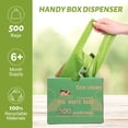 thumbnail image 2 of Bolsas para basura para perros ECO-CLEAN, 500 unidades, con asa, sin perfume, 2 of 7