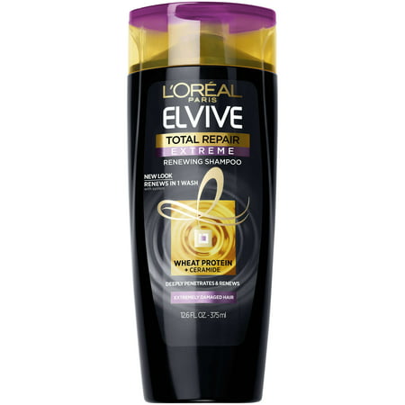 L'Oreal Paris Elvive Total Repair Extreme Renewing Shampoo 12.6 FL (Best Damage Repair Shampoo)