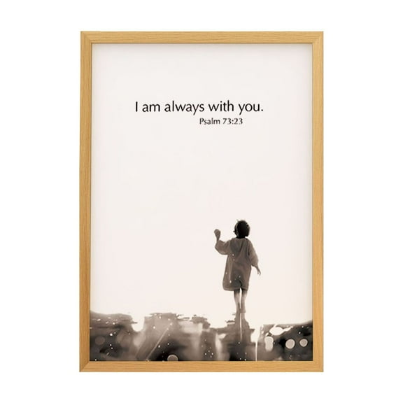 WXLCISI 4D LED Religious Night Light - Illuminated Painting with Inspirational Message for Bedroom Decor