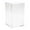 Clear Base, variant on Plymor Clear Acrylic Display Case with Hardwood Base, 5" W x 5" D x 8" H