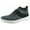 Black/Charcoal, variant on Fitflop Womens Uberknit Slip On High Top Sneaker, Black/Charcoal, US 5