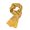 Dragon Yellow, variant on Men's 100 Silk Scarf Double Layers Fashion Scarves Neckerchief Formal Casual