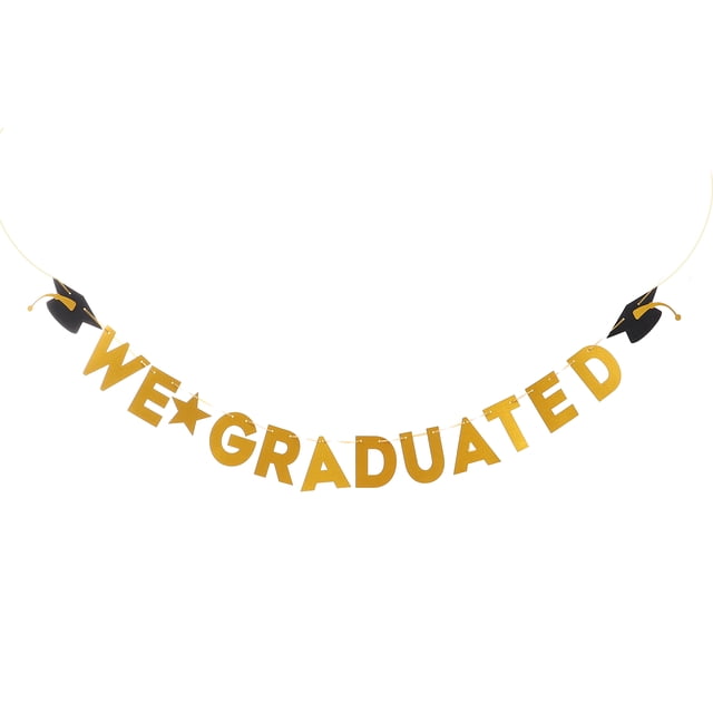 Miangastore Paper Graduation Theme Banner Printing Graduation Photo Background Banner