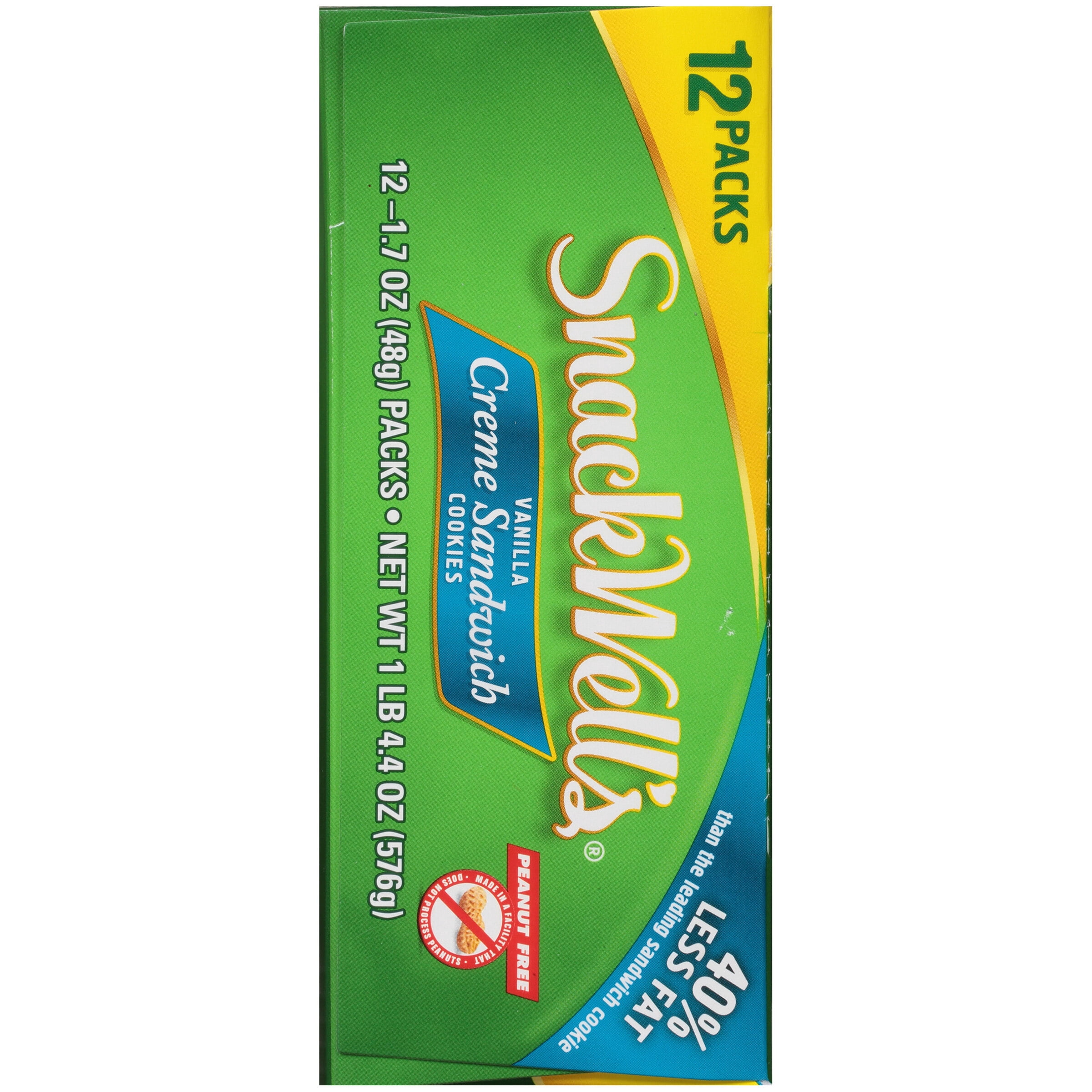 Snackwell's® Vanilla Creme Sandwich Cookies 12-1.7 oz. Packs