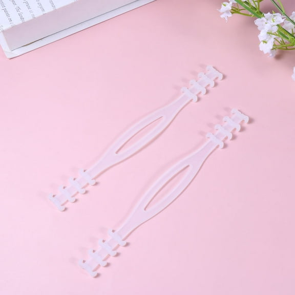 Minkissy 6Pcs Ear Adjustment Buckle Silicone Mask Strap for Comfortable Fit