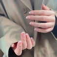 thumbnail image 2 of French-Style Artificial Nails with Smooth And Harmless Edge for Manicure Novice Beginner Jelly Glue, 2 of 8