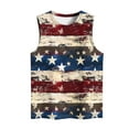 thumbnail image 5 of VerPetridure Womens American Flag Tank Tops Patriotic Shirts for Women 4th of July Tanks Top Loose Fit Summer Ring Tees Top, 5 of 5