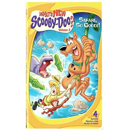 Whats New Scooby Doo? Safari So Good! VHS Tape Only