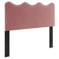 thumbnail image 2 of Modway Athena Performance Velvet Twin Headboard in Dusty Rose, 2 of 10