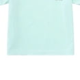 thumbnail image 4 of ITSAME Girls Athletic Shirts, Crewneck Short Sleeve Tops Mesh Quick-Dry Summer Sport T-Shirts Green Size 3-4, 4 of 6