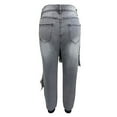 thumbnail image 2 of Aayomet Women Jeans High Waist Women's Classic Amanda High Rise Tapered Jean,Gray XXL, 2 of 4