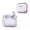 Red, variant on JTCASES for AirPods 1st 2nd Generation 2022 Case, Transparent Wireless Charing Protective Skin Girl Women with Keychain for Apple iPod 2nd/1st Gen, Black