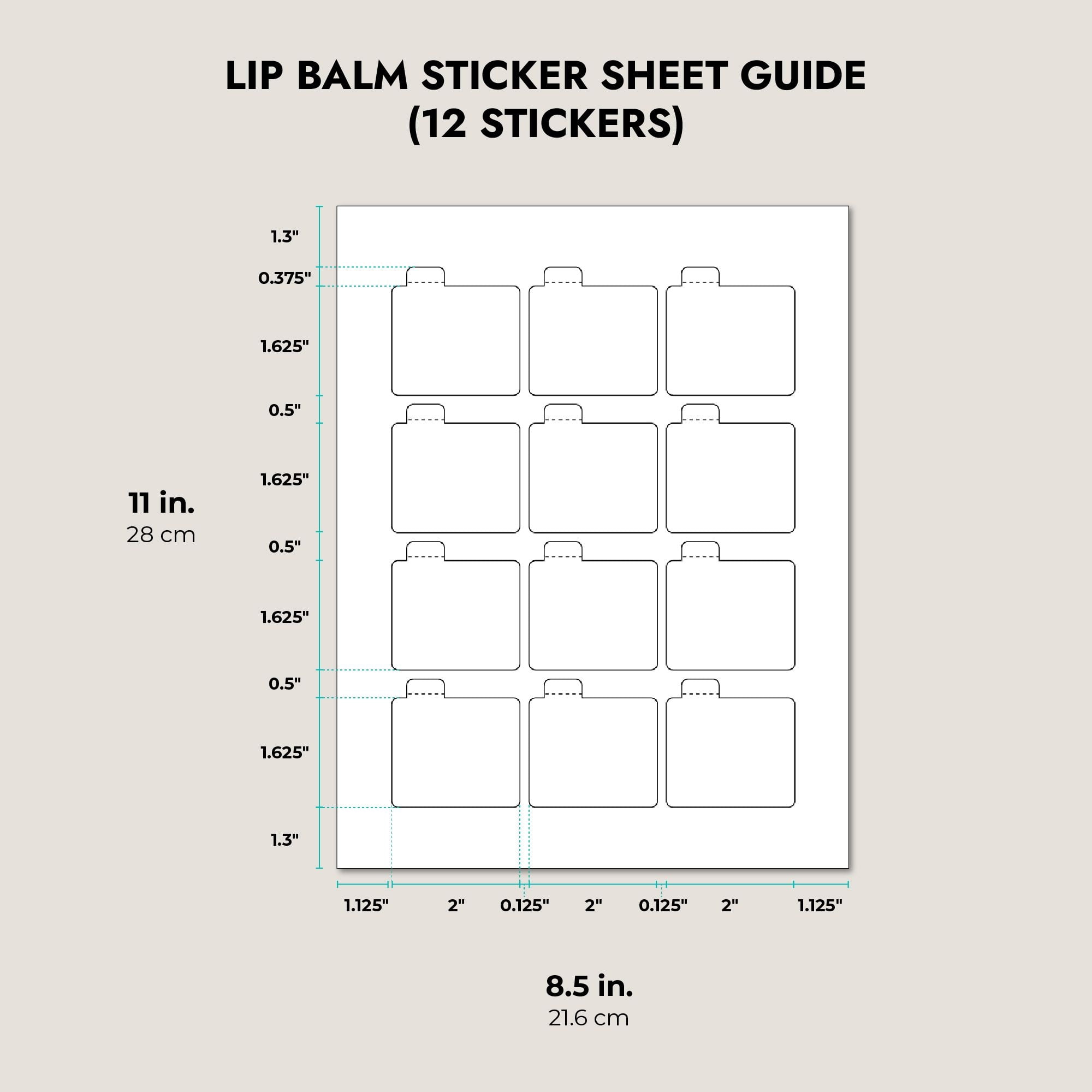 240 Pack Waterproof Printable Lip Balm Labels for Tubes, Customizable Stickers (20 Sheets, 2.15x2.15 in) - Walmart.com 240-pack-waterproof-printable-lip-balm-labels-for-tubes-customizable-stickers-20-sheets-2-15x2-15-in-walmart-com