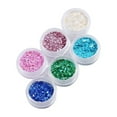 thumbnail image 2 of WREESH Nail Art Sequins Nails Gold And Silver Glitter Heart-shaped Butterfly Patch Set, 2 of 2