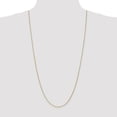 thumbnail image 4 of Auriga Fine Jewelry 10K Yellow Gold 1 mm Round Open Link Cable Chain Necklace for Women 18", 4 of 6