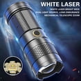 thumbnail image 1 of Clearance！Rechargeable LED Flashlights High Lumens,Flashlight LED Outdoor Zoom Multifunctional Red Blue Flashing Rechargeable Power Bank Strong Light Flashlight, 1 of 2