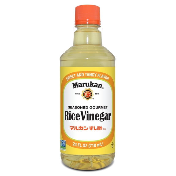 Marukan Seasoned Gourmet Rice GGA1 Vinegar for Sushi & Cooking, Seasoned Rice Vinegar (24 fl oz)