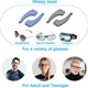 thumbnail image 4 of Anti-slip Eyeglass Ear Grips Hook Comfortable Silicone Elastic Eyeglasses Temple Tips Sve Retainer-for Eyewear Sunglasses Spectacles Glasses,s, 4 of 4
