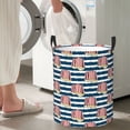 thumbnail image 4 of Large Laundry Basket with Handles - Popcorn Kids Baby Dirty Clothes Laundry Hamper for Bedroom Aesthetic, 4 of 5