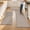 Beige, variant on Vaukki Kitchen Rugs Sets of 3, Woven Textured Machine Washable Kitchen Mats with Foam Rubber Backing, Non Slip Absorbent Low Profile Floor Mats for Sink Laundry Room,Brown