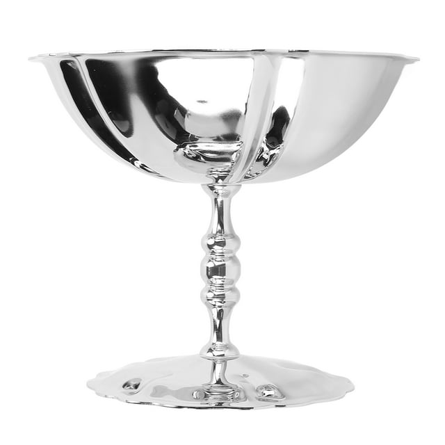 Taza De Postre De Acero Inoxidable, Taza De Helado De Acero Inoxidable, Elegante, Versátil, Brillante, 200 Ml, Ahorro De Espacio Para Fiestas