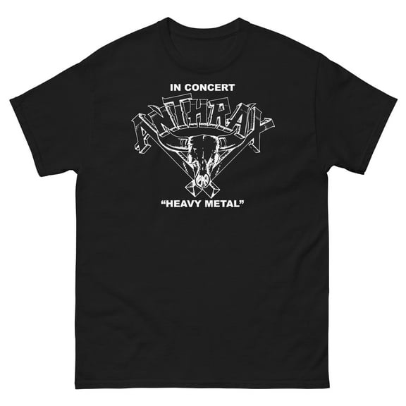 Anthrax - Heavy Metal Unisex T-Shirt - Black - Small