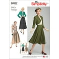 thumbnail image 3 of Simplicity Misses' Size 16-24 1940s Vintage Dress Pattern, 1 Each, 3 of 6