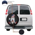 thumbnail image 4 of KAKALAD Gnome American Flag Spare Tire Cover Universal Vehicle Accessories Buckle Car Tools 16”in, 4 of 6
