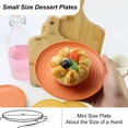 thumbnail image 5 of Homienly Wheat Straw Small Plates, 8-Pack 5.7 inch, Unbreakable, Microwave & Dishwasher Safe, Plastic Plates and Plate Set for Dessert, Salad, Appetizers, Kitchen and Party, Colorful, 5 of 9