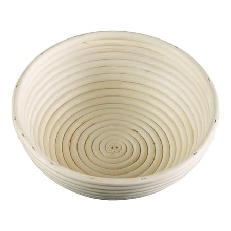 Frieling Round Proofing Basket Brotform Bread Rising Banneton and Serving Basket 8-inch
