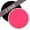 Black| Hot Pink, variant on Girl's  2 Pack Cotton Footless Leggings | Stretchy | Child Size 2-14