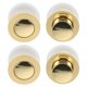 thumbnail image 1 of RUNROTOO 4Ud Ocultos Dorados Para Puertas De Armarios Con Acceso Fácil Y, 1 of 8
