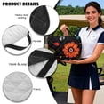 thumbnail image 6 of Uorisanigo Floral Ladybug Golf Cart Seat Covers Universal Golf Cart Seat Towel Blanket Thick Seat Cushions Fits for EZGO, Club Car, Yamaha and More, Easy to Install & Storage, 6 of 7