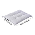 thumbnail image 3 of Washable Pet Mat with Linen-Like Fabric, Reinforced Stitching and Soft Padding, Gray Polyester Dog Bed, 35x45cm 45x60cm 60x75cm, 3 of 6