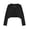 Black, variant on Arshiner Girls Open Front Shrug Cardigan Kids Children Knit Long Sleeve Bolero with Button Closure Black 7-8 Years Black 130