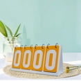 thumbnail image 6 of yotijay Sports Scoreboard Flip Score Board Competition Scoring Board Portable Team Games Yellow, 6 of 9