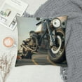BCIIG Motorcycle Track Ball Graphic Decorative Throw Pillow Cover for