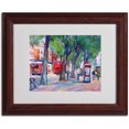 thumbnail image 2 of Richard Wallich 'Chicago 6' Matted Framed Art, 2 of 3
