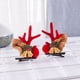 thumbnail image 2 of Kearding accesorio que marca tendencia, horquilla navideña en , pinza para el pelo fácil de usar, regalos de Navidad Kits de decoración para fiestas rojo Campanilla, 2 of 6