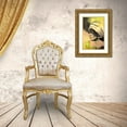thumbnail image 3 of Eaton, Winnie 11x14 Gold Ornate Wood Framed with Double Matting Museum Art Print Titled - Lady in Green, 3 of 4