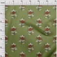 thumbnail image 2 of oneOone Polyester Lycra Fabric Leaves & Floral Block Fabric Prints By Yard 56 Inch Wide, 2 of 4
