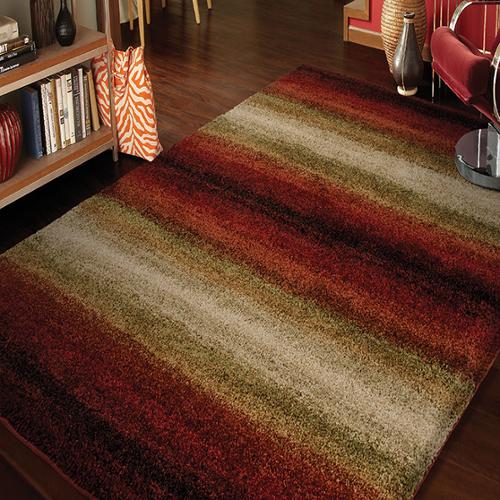 Carolina Weavers Orian Rugs Carolina Wild Skyline Lava 7'10" x 10'10