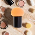 thumbnail image 4 of Unique Bargains 1 Pc Mushroom Head Puff for Travel Makeup Application Orange, 4 of 4